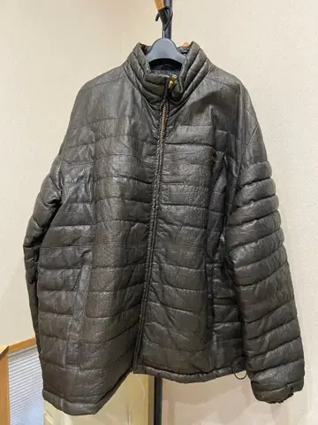 SEAN JOHN 크로커다일 패턴 천연 가죽 자켓