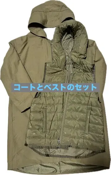 아놀드 파머 3way 밀리터리 후드 코트와 베스트 각 1개 세트