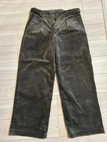 CONVERSE TOKYO 와이드 팬츠 다크 그린