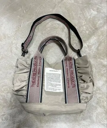 시어터 프로덕츠 2WAY 프릴 토트 템즈 M