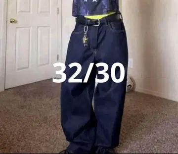 GAP 슈퍼 배기 데님 다크 린스 엑스트라 배기 데님 32/30