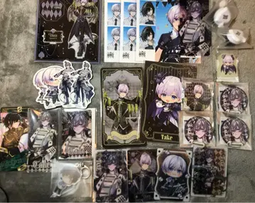 기사X 타케야키 쇼 묶음 판매 캔뱃지 등신 린라이 메타카 브로마이드