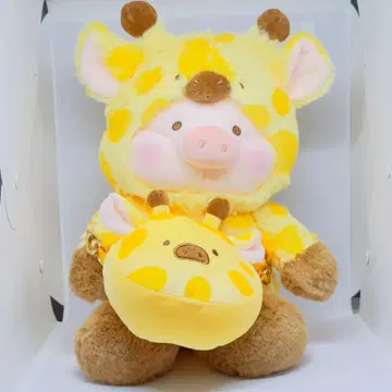 [정품] LULU THE PIGGY 기린 룰루 봉제 인형 30cm