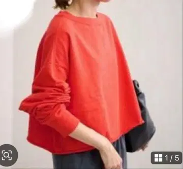 FRAMeWORK 미니 쭈리 숏 맨투맨