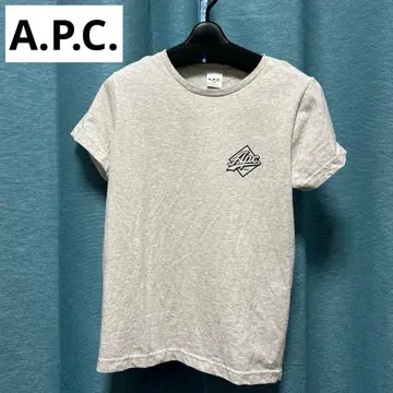 A.P.C. 그레이 반팔 티셔츠