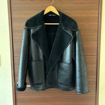 새상품급 ZARA ZW 더블 페이스 자켓 사이즈 S 블랙