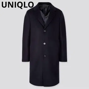 UNIQLO 유니클로 울 캐시미어 체스터 코트 MENS L 사이즈