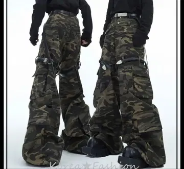 ARGUECULTURE 와이드 팬츠 L 사이즈 벨트 없음