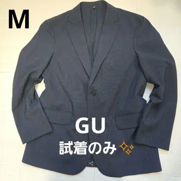 시착만 한 상품 GU 워셔블 테일러드 자켓 M