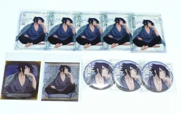 NARUTO 나루토 캔뱃지 클리어 시트 클리어 카드 사스케