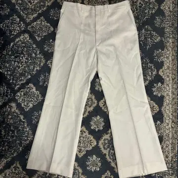 80s~90s 플레어 슬랙스 화이트