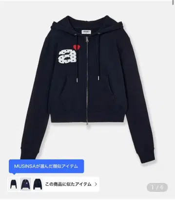 aeae 지퍼 후드티 블랙