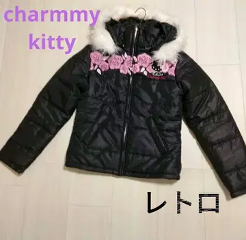 산리오 키티 충전솜 후드티 점퍼 장미 레트로 y2k 택 포함