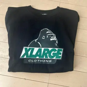 XLARGE 고릴라 로고 T셔츠 블랙