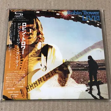 종이 자켓 SHM-CD 로빈 트로워 라이브! ROBIN TROWER