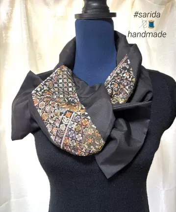 기모노 리메이크 [ 오시마 명주 이중 기모노 스톨 ]