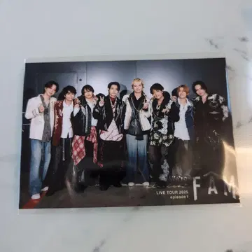 timelesz 회장 한정판 사진