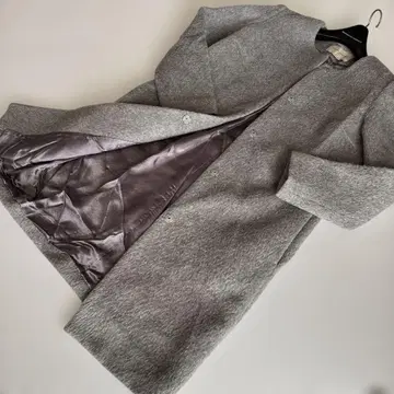 UNITED ARROWS 그레이 롱 코트 36