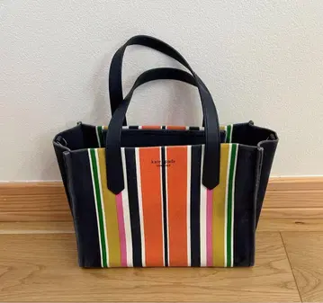 케이트 스페이드 스트라이프 핸드백