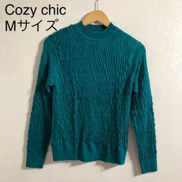 Cozy chic 니트 M 사이즈 터콰이즈