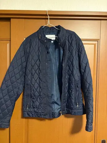 ZARA 네이비 퀼팅 자켓