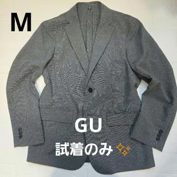 시착만 한 상품 GU 워셔블 테일러드 자켓 M
