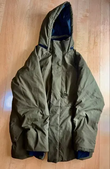 워크맨 방한 자켓 프리 사이즈 올리브 그린