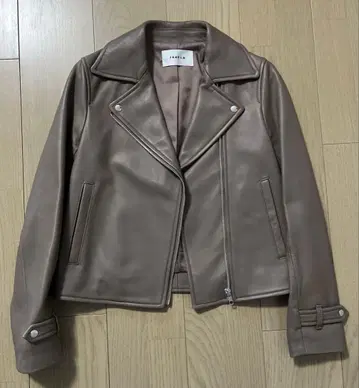 프레이 아이디 더블 가죽 라이더 자켓