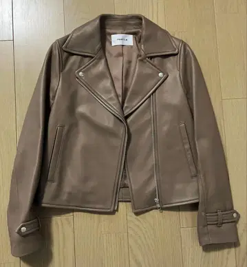 프레이 아이디 더블 가죽 라이더 자켓