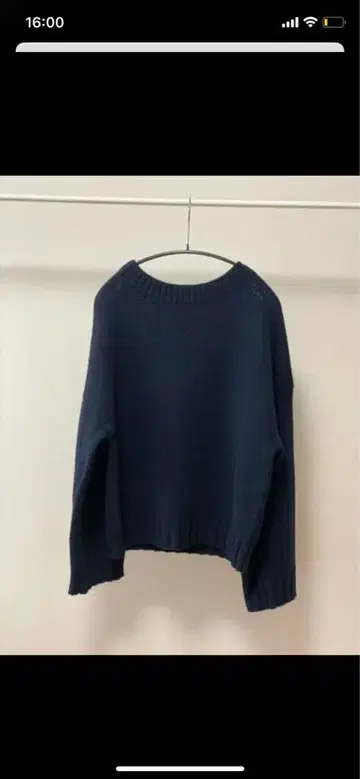 GALERIE VIE 갤러리 바이 파인 울 보트넥 니트