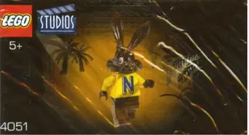 LEGO 토끼 캐릭터 피규어