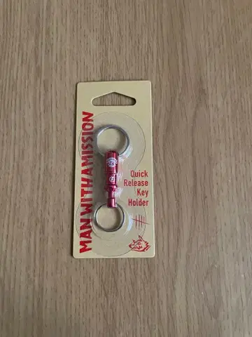 맨위즈 퀵릴리즈 키링 man with a mission