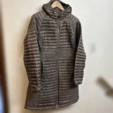 LL Bean 얇은 소재 롱 다운 코트