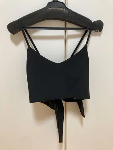 LVEU 블랙 뷔스티에 사이즈 F 리본