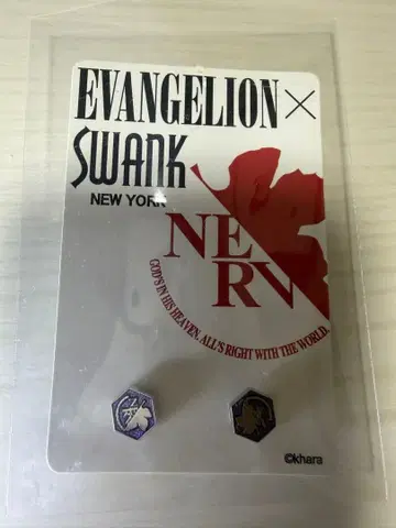 에반게리온 swank 초호기 귀걸이 NERV 넬프 액세서리