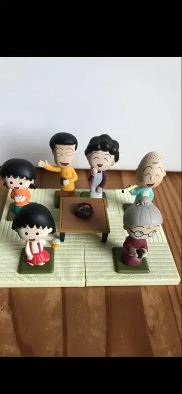 마루코는 아홉살(치비 마루코짱) 이어지는 일가단란 디오라마 피규어