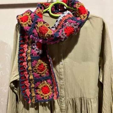 스파이시 편직 머플러 숄