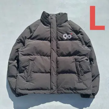 9090 로고 리치 퍼퍼 재킷