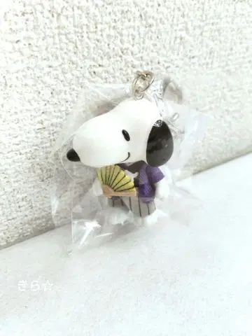 SNOOPY 차야 교토 니시키점 한정 마스코트 키링