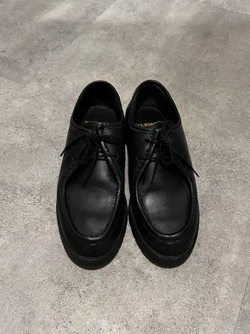 클레망 파드레 모카신 가죽 신발 블랙 24cm 상당 38 KLEMAN