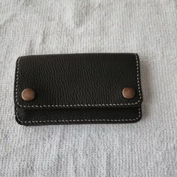 히메지 가죽 미들 트래커 지갑