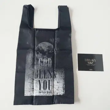 LUNA SEA 에코백 카드 GOD BLESS YOU