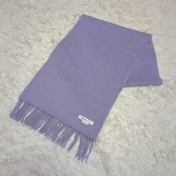 존스턴스 캐시미어 100% 머플러 퍼플