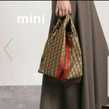 VERMEIL 모노그램 에코백 mini 브라운 미사용 새상품