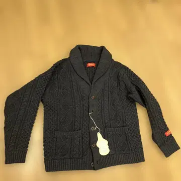 새상품급 Soft Machine 다크 그레이 가디건 L 사이즈