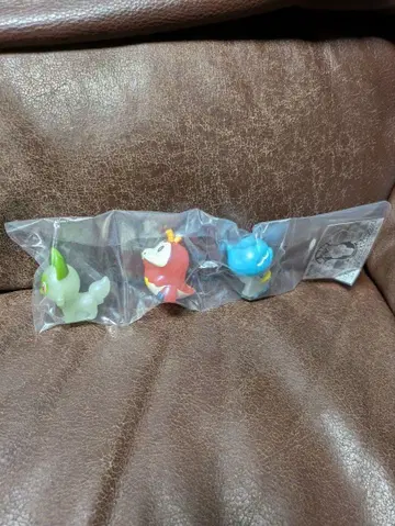 포켓몬 키즈 당선품 냐오하, 뜨아거, 꾸왁스, 클리어 3체 세트