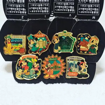 디즈니 세계 여행 컬렉션 핀 배지