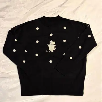 무민 x 피플트리 도트 니트