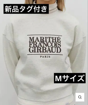 마리떼 프랑소와 저버 크롭 맨투맨 M 사이즈