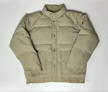 Target 베이지 다운 자켓 스탠드 카라 L 사이즈